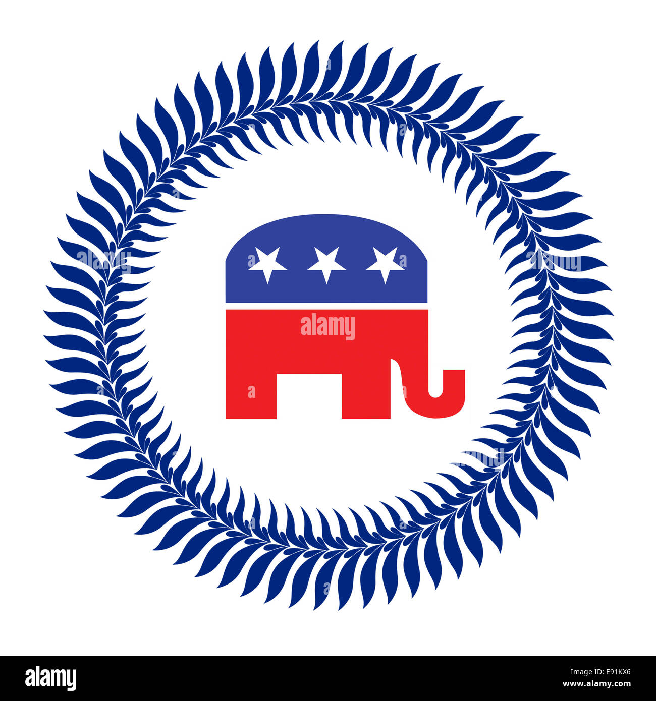 republican Logo Stock Photo