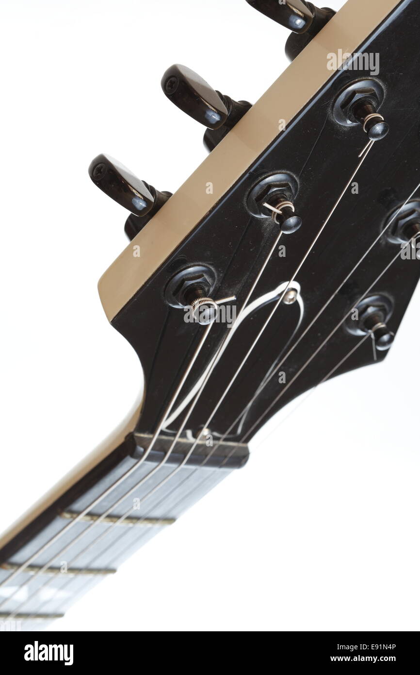 guitar neck Stock Photo