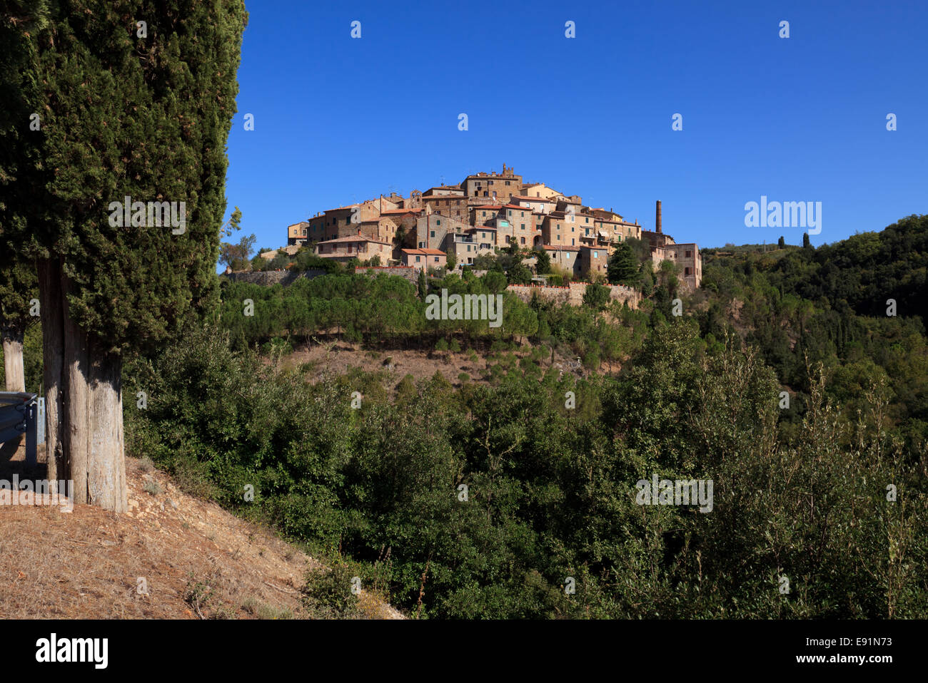 Village in Tuscany Stock Photo - Alamy