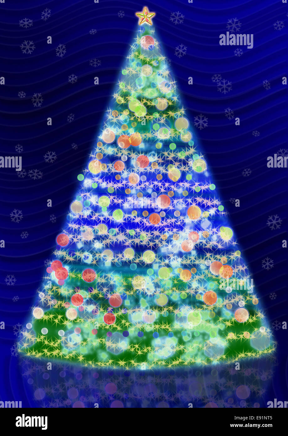 Christmas symbols pine tree hi-res stock photography and images - Alamy