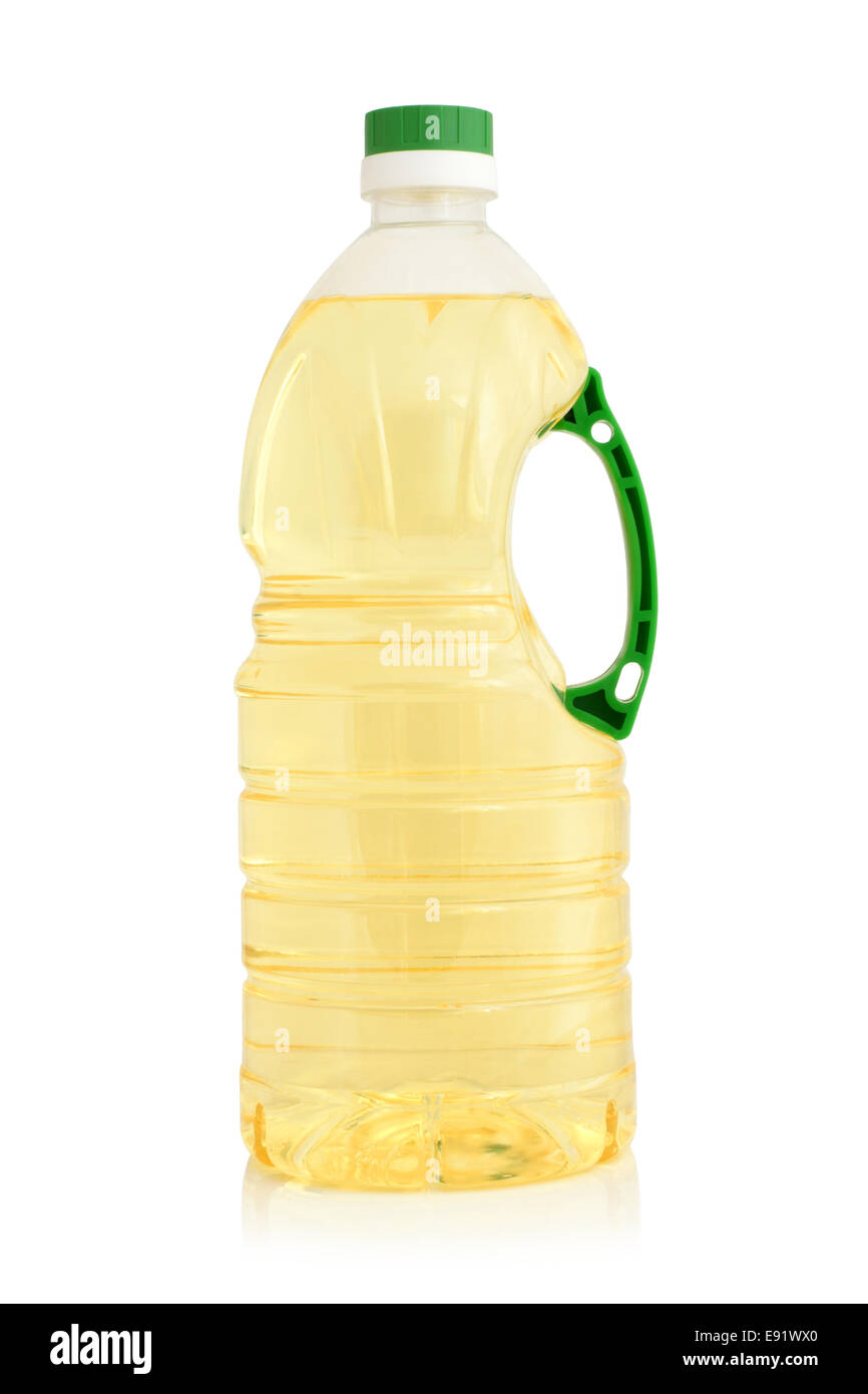 Vegetable oil in plastic bottle Stock Photo Alamy