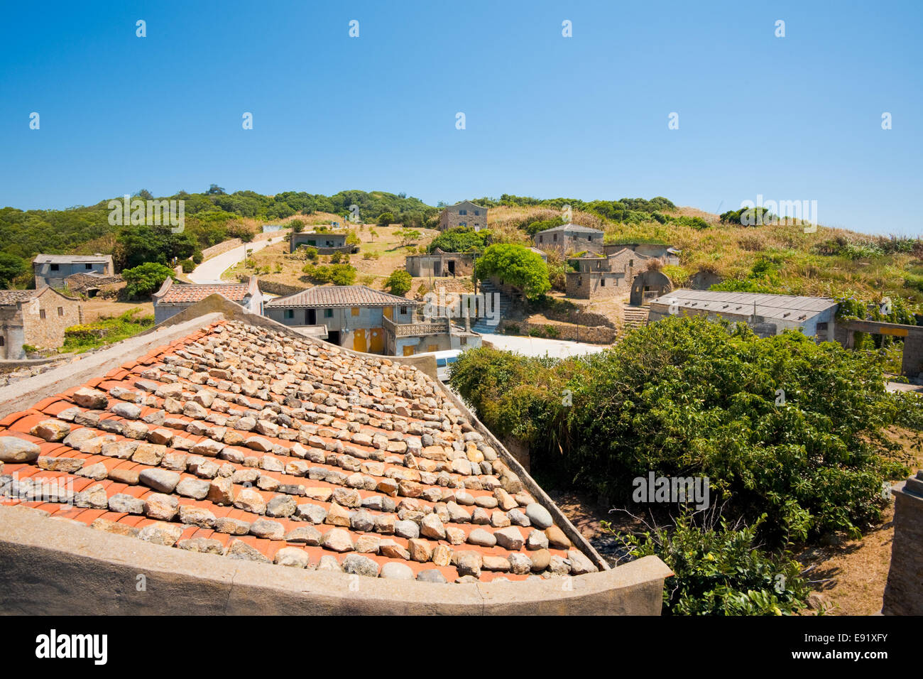 Matsu Fujian Houses Village H Stock Photo Alamy