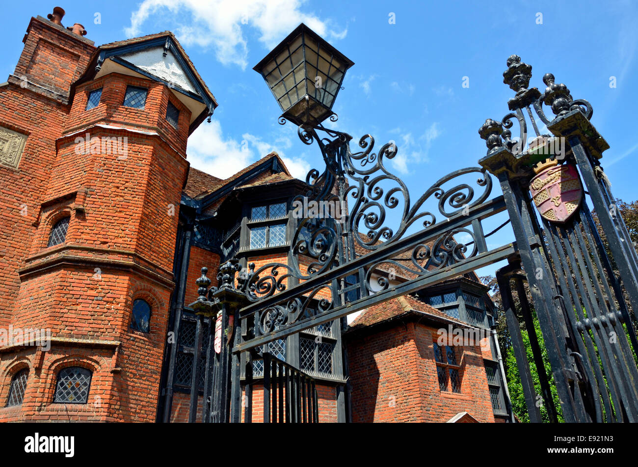 Rochester, Kent, England, UK. Eastgate House - Grade I listed Elizabethan townhouse. Now Dickens museum Stock Photo