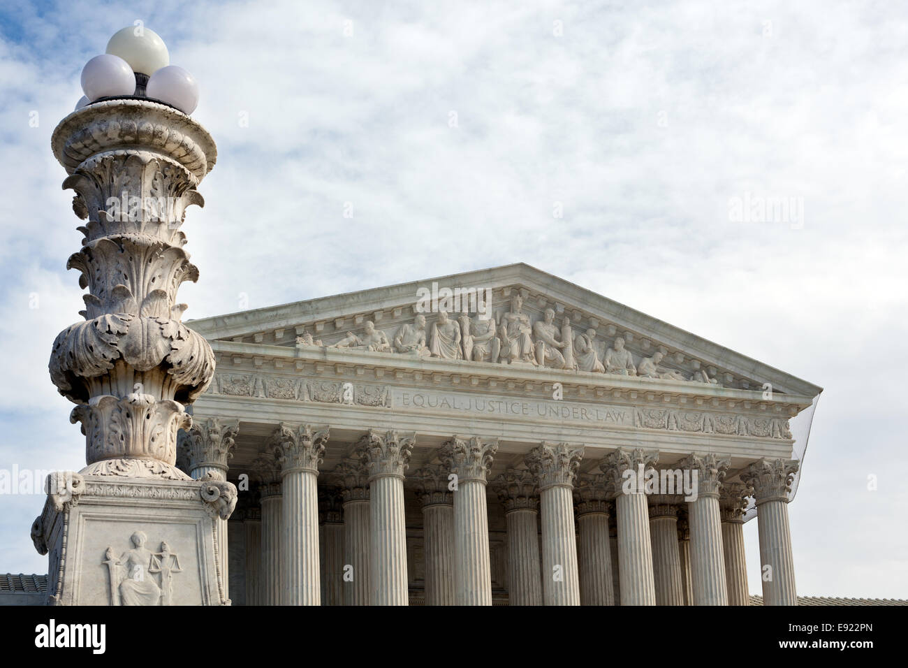 Supreme Court Washington DC USA Stock Photo