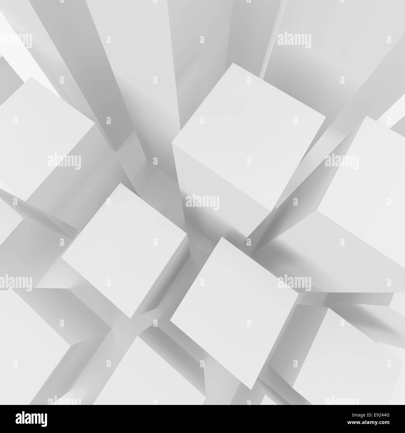 Futuristic digital city Black and White Stock Photos & Images - Alamy