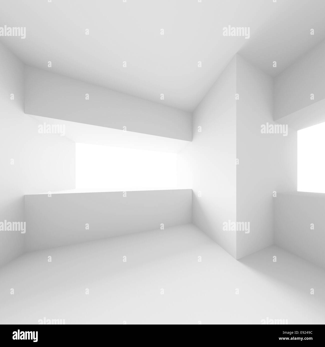 Modern office interior nobody Black and White Stock Photos & Images - Alamy
