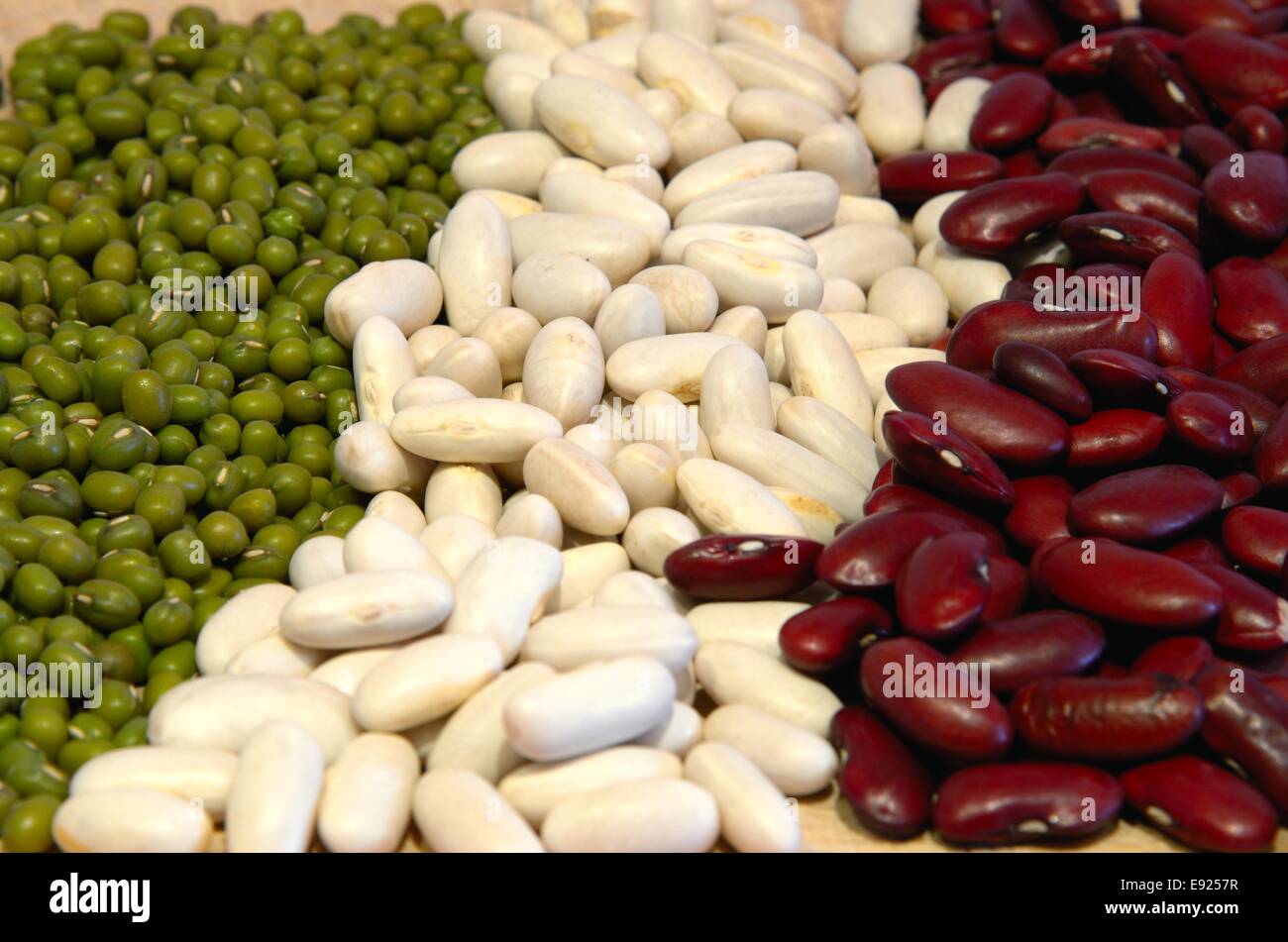Mixed dry Beans Stock Photo Alamy