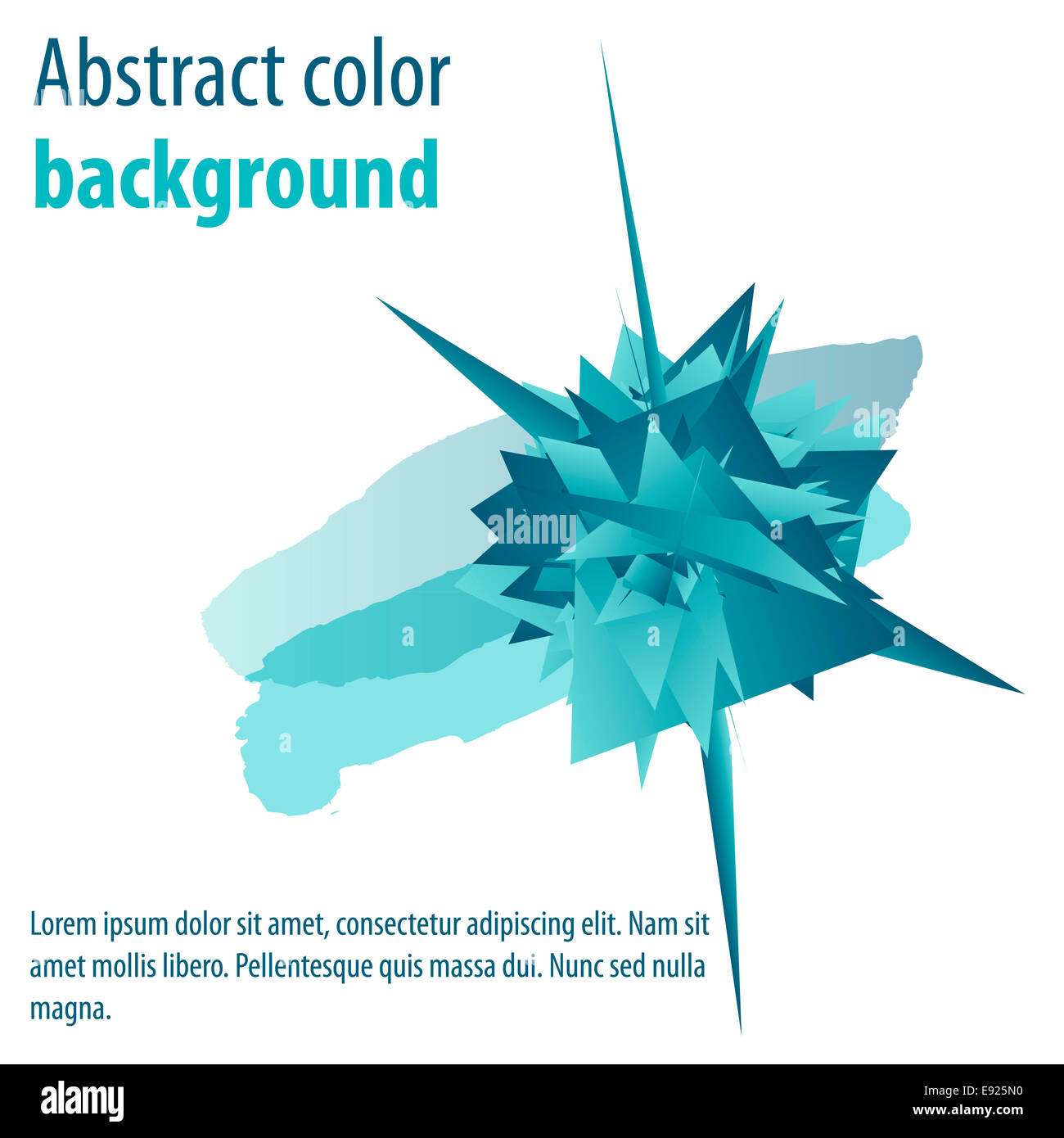 Color on an abstract illustration of a modern design Stock Photo - Alamy