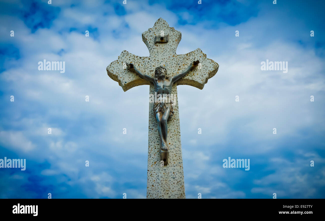 Religious Cross Stock Photo