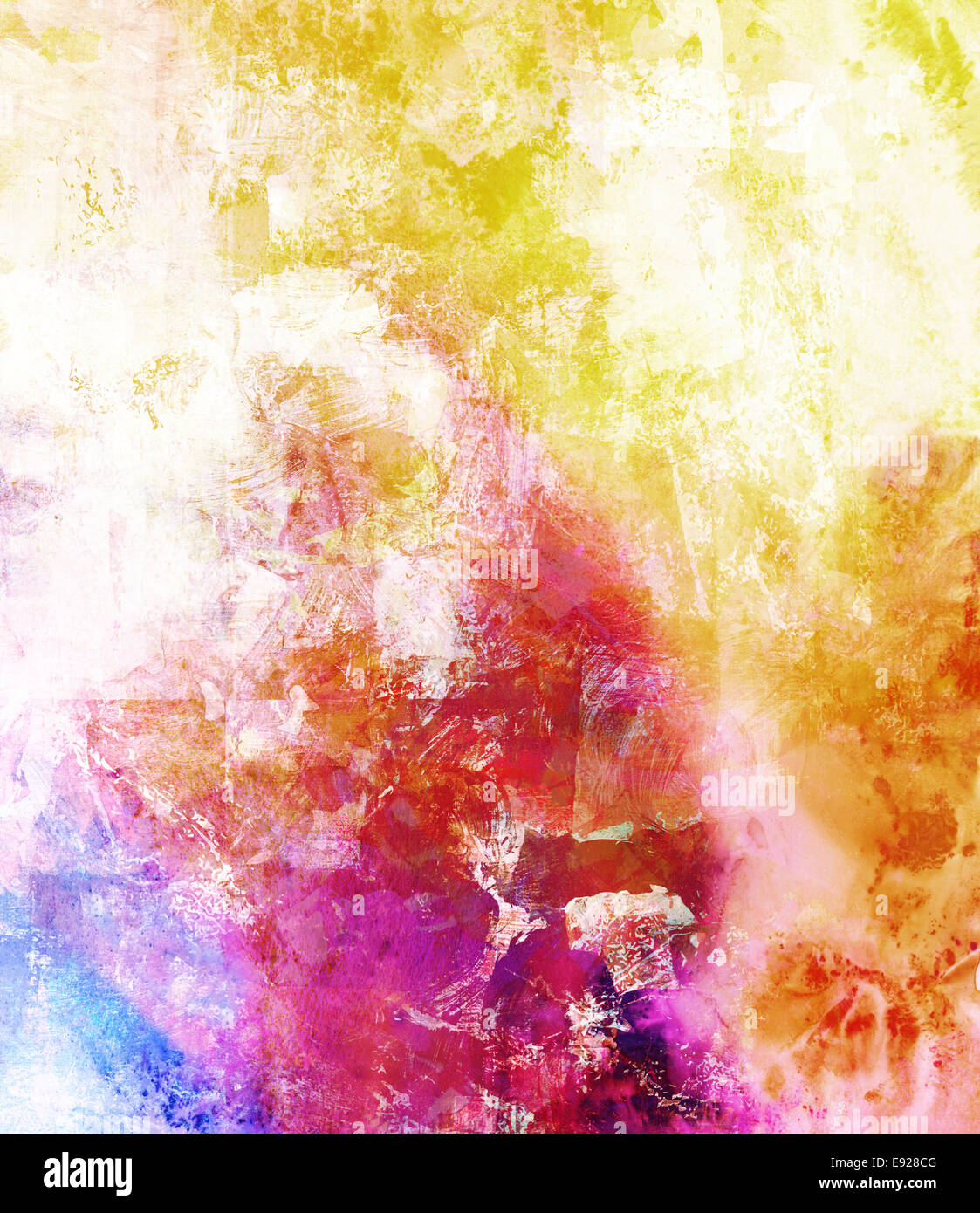 abstract painting Stock Photo