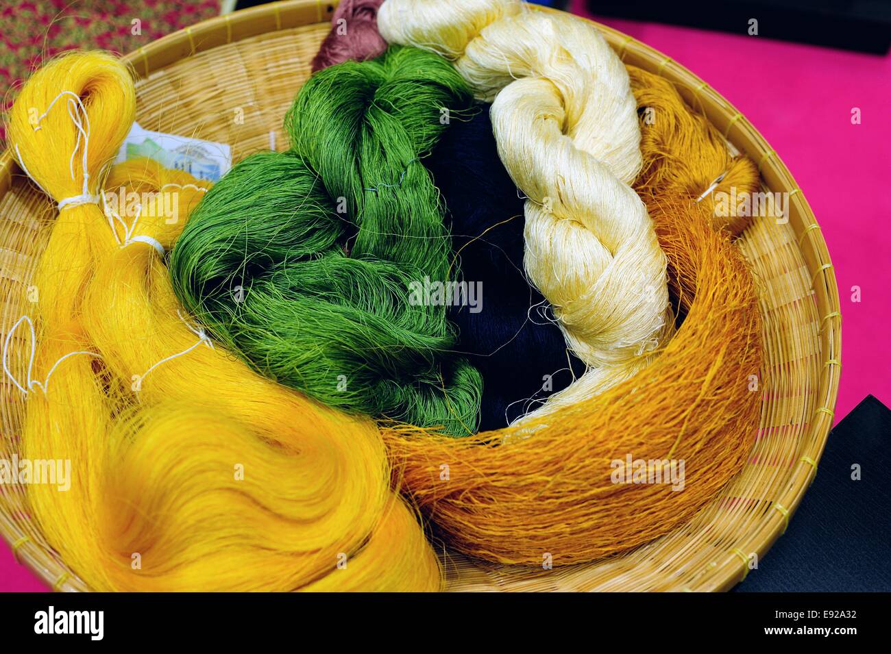 Chinese silk Stock Photo Alamy