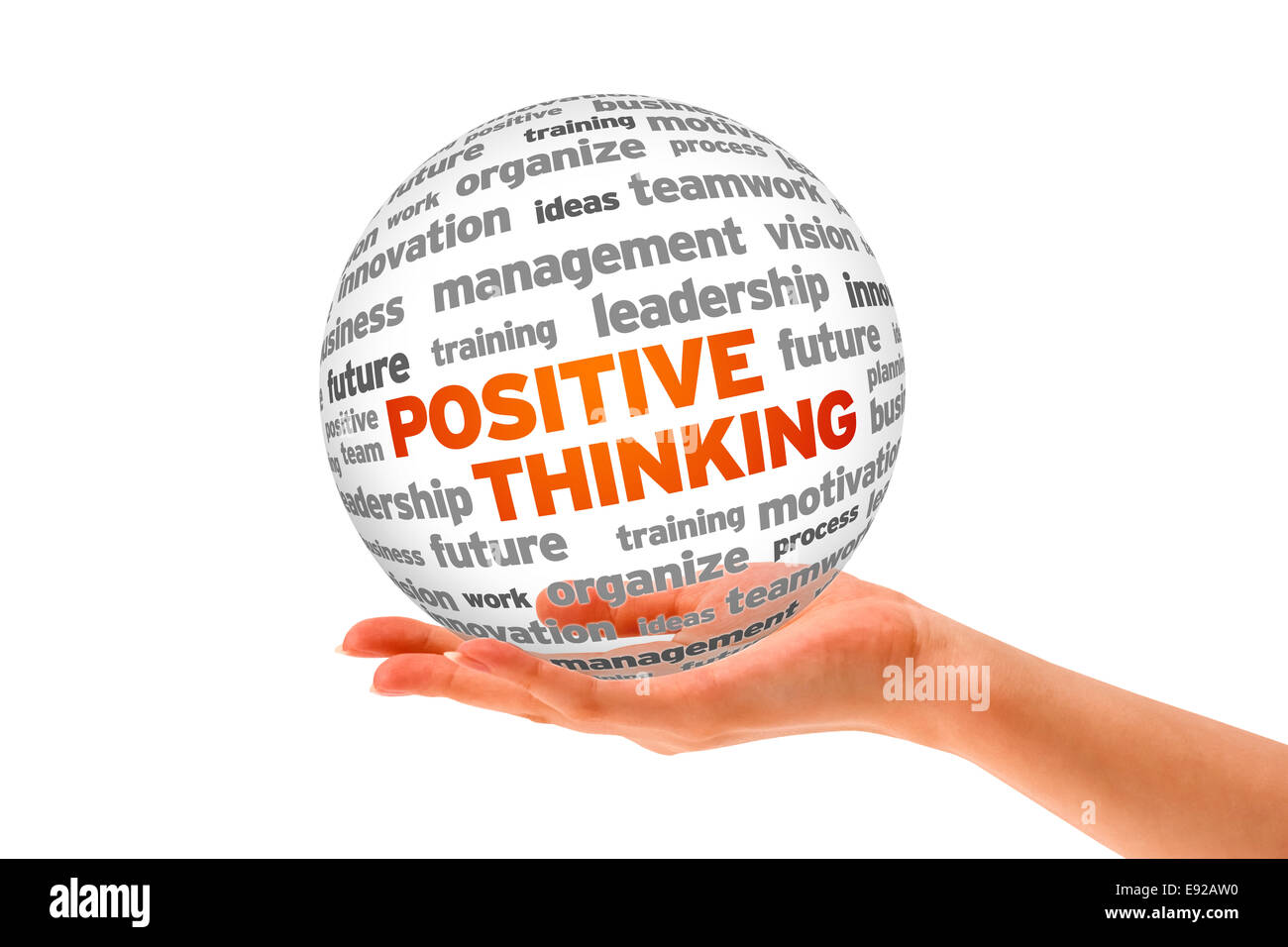 Positive Thinking Stock Photo