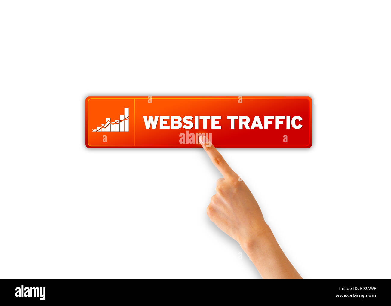 Website Traffic Stock Photo
