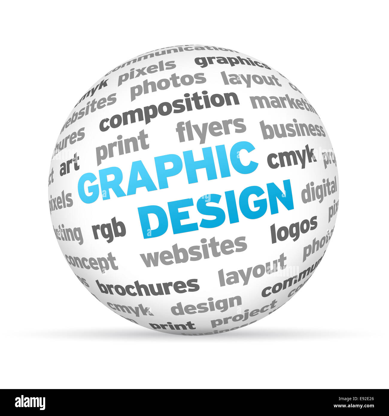 Graphic Design Stock Photo