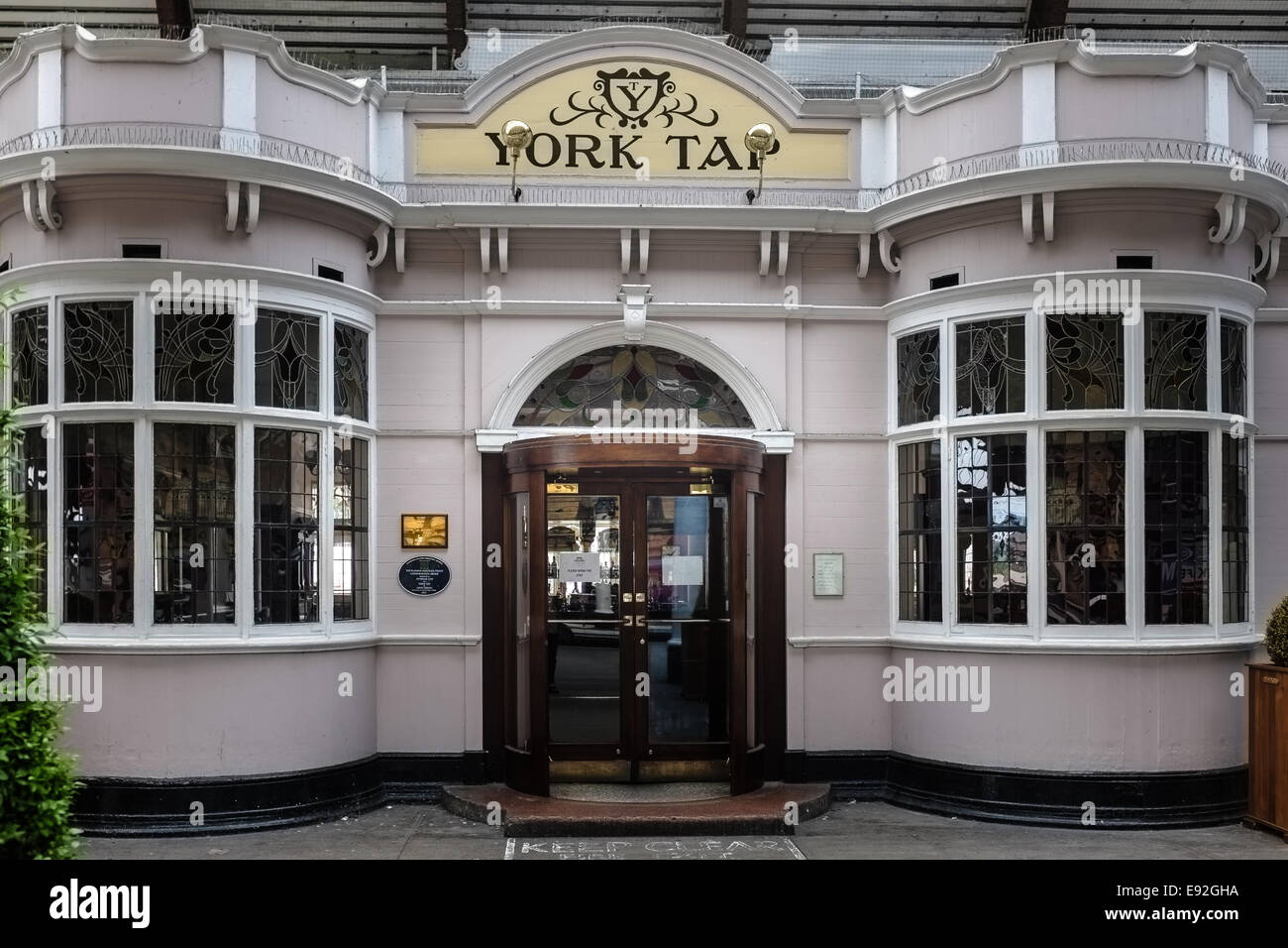 The York Tap, a pub public house on the main platform of York Railway