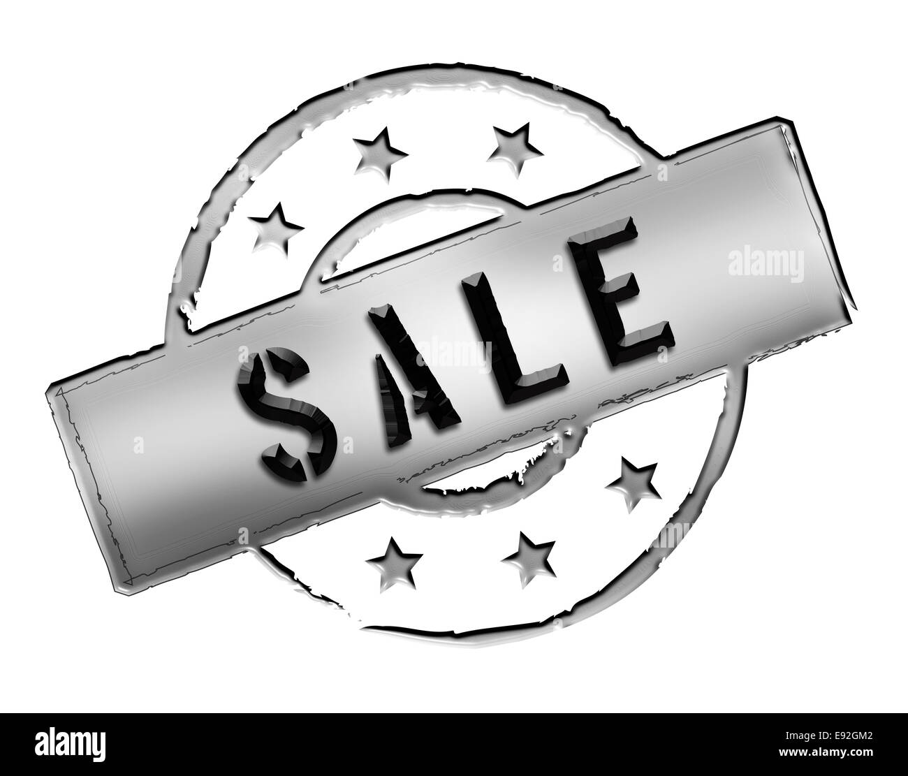 Stamp SALE Stock Photo Alamy