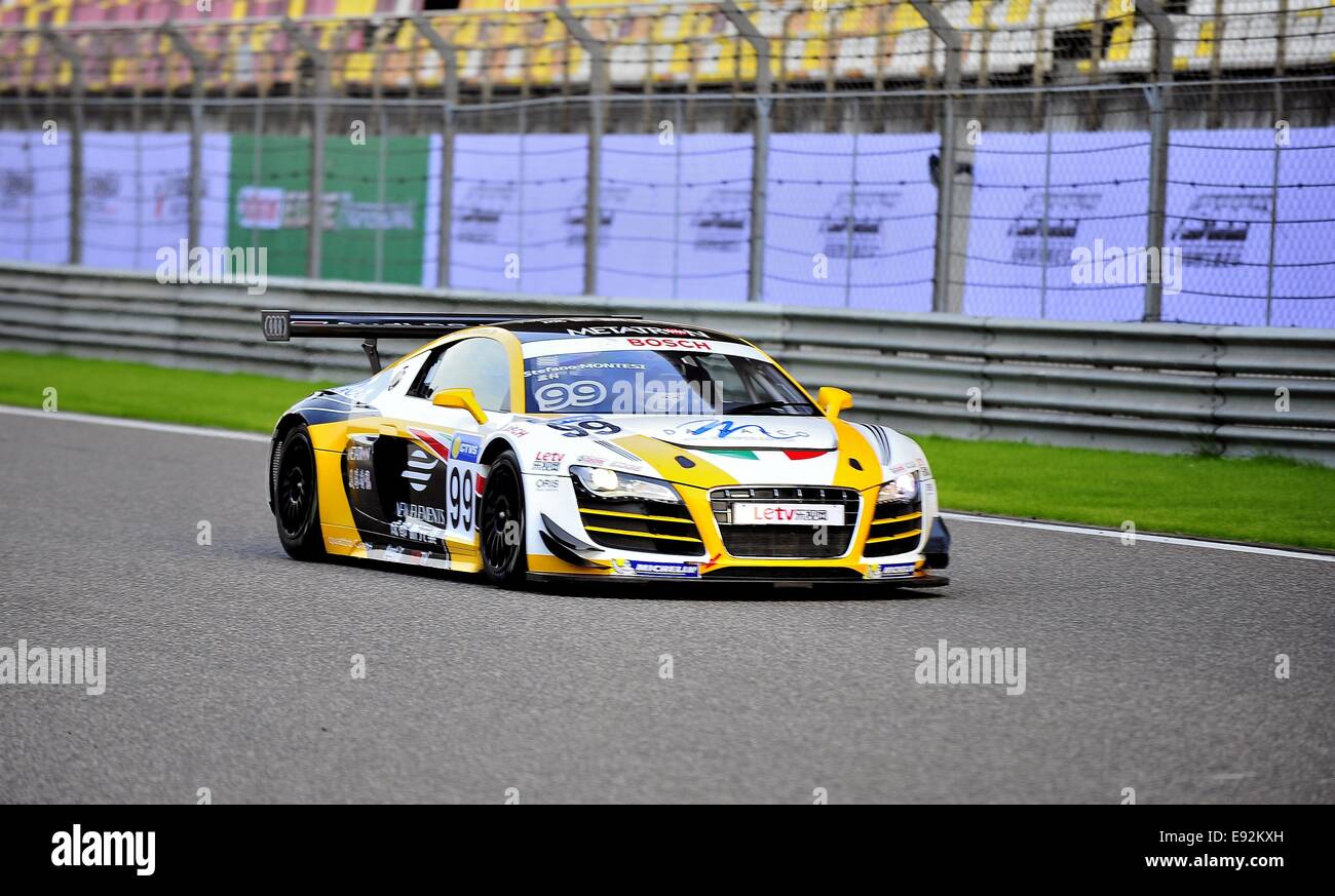Shanghai, China. 17th Oct, 2014. Audi R8 LMS Cup at Shanghai ...