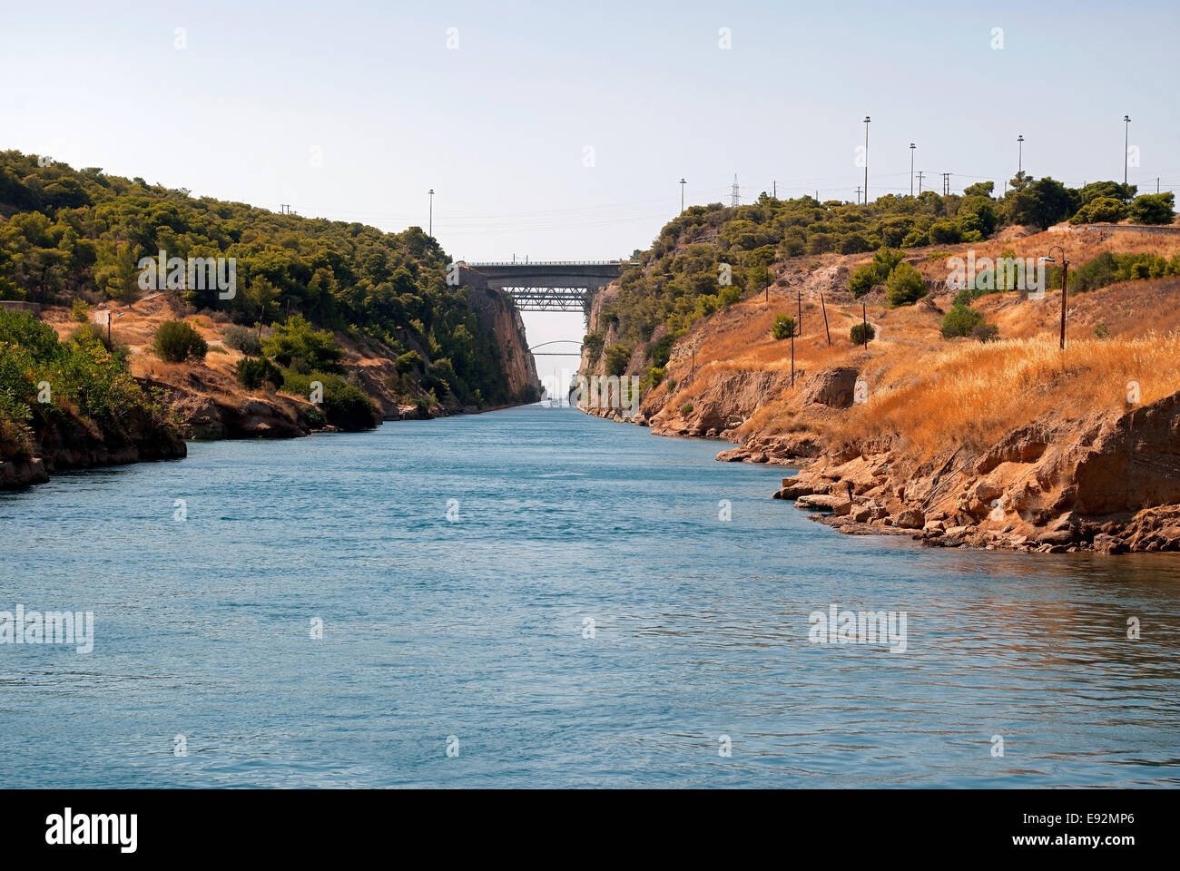 Corinth Canal bridge