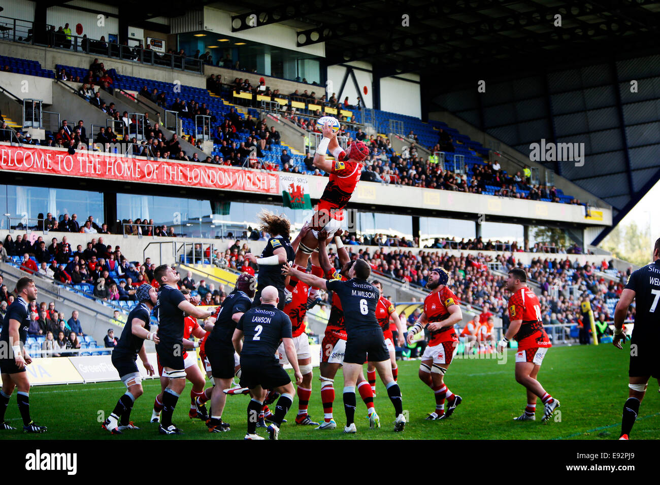 Kassam Stadium Job name rugby Notes Aviva Premiership London Welsh