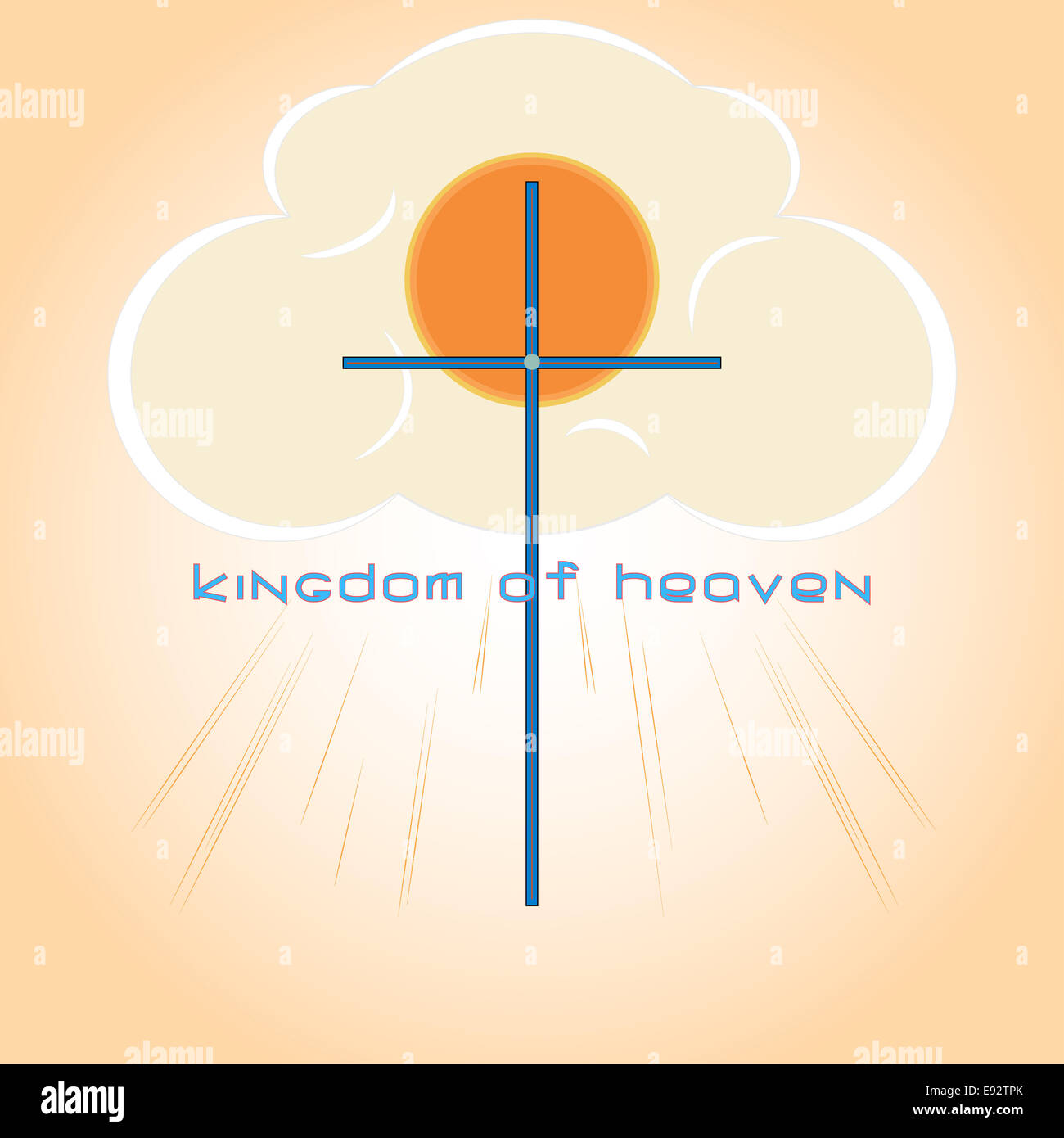 kingdom of heaven Stock Photo