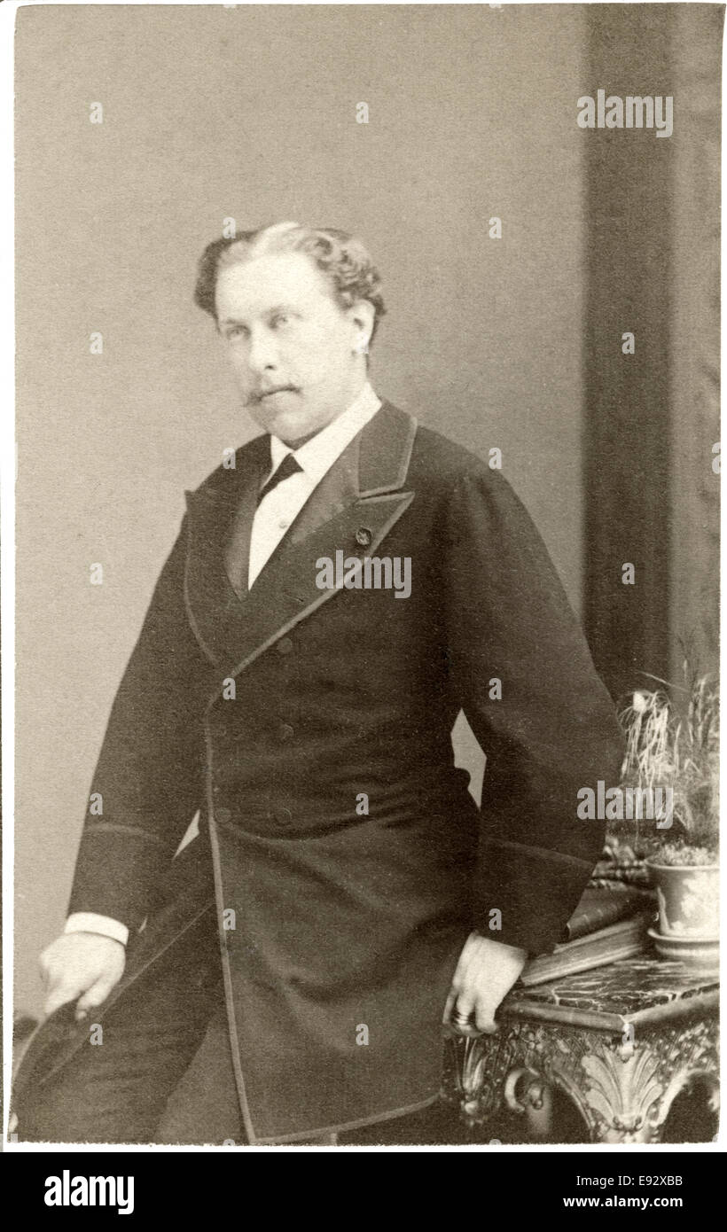 Luis I (1838-1889), King of Portugal and the Algarves (1861-1889), Portrait, circa 1860 Stock Photo
