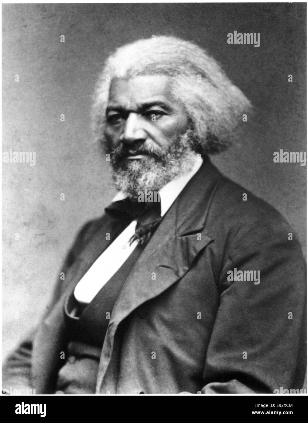 Frederick Douglass (1817-1895), African-American Abolitionist, Portrait, circa 1874 Stock Photo