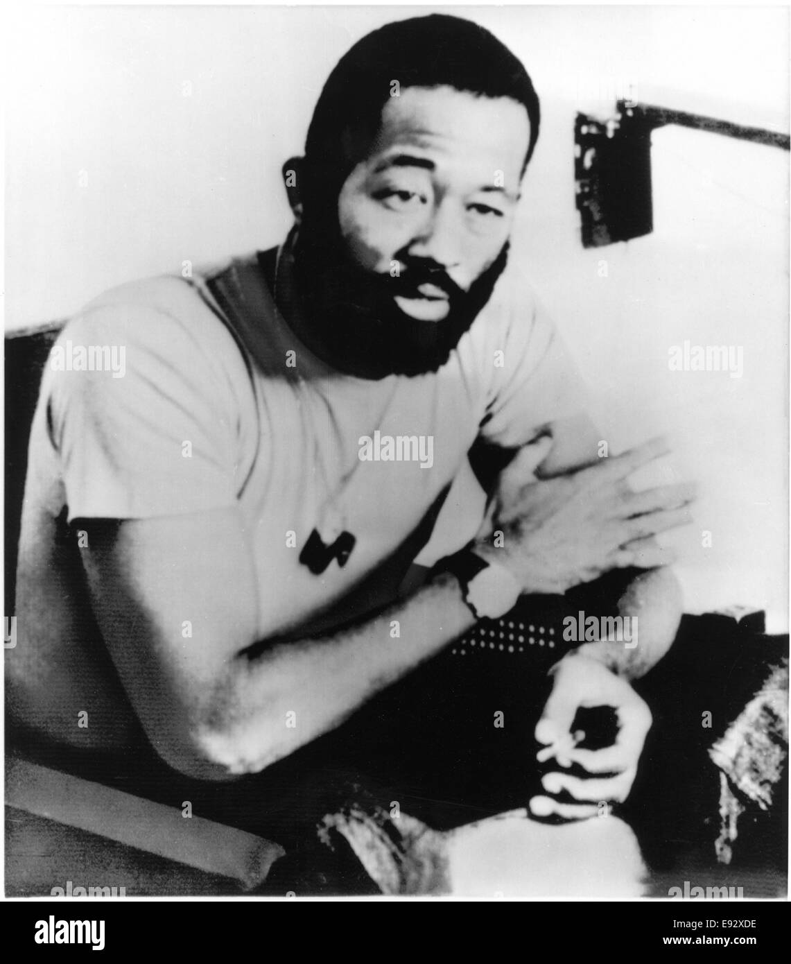 Eldridge Cleaver (1935-98), Political Activist and early Leader of Black Panther Party, Portrait, circa 1971 Stock Photo