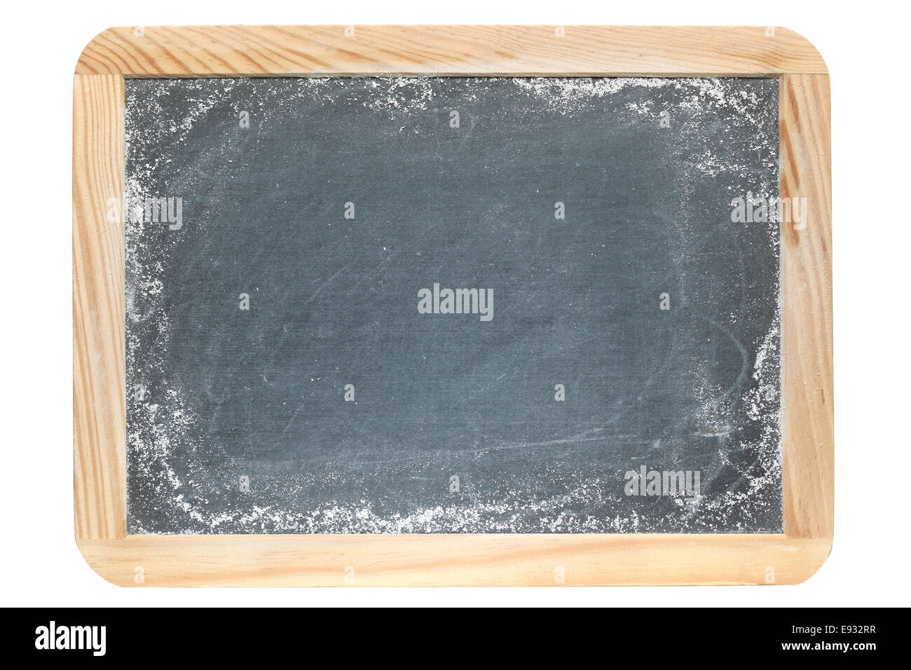 Blank chalkboard Stock Photo