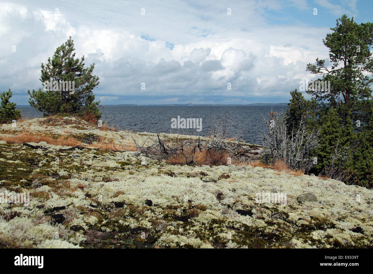 Finnish ocean landscape Stock Photo