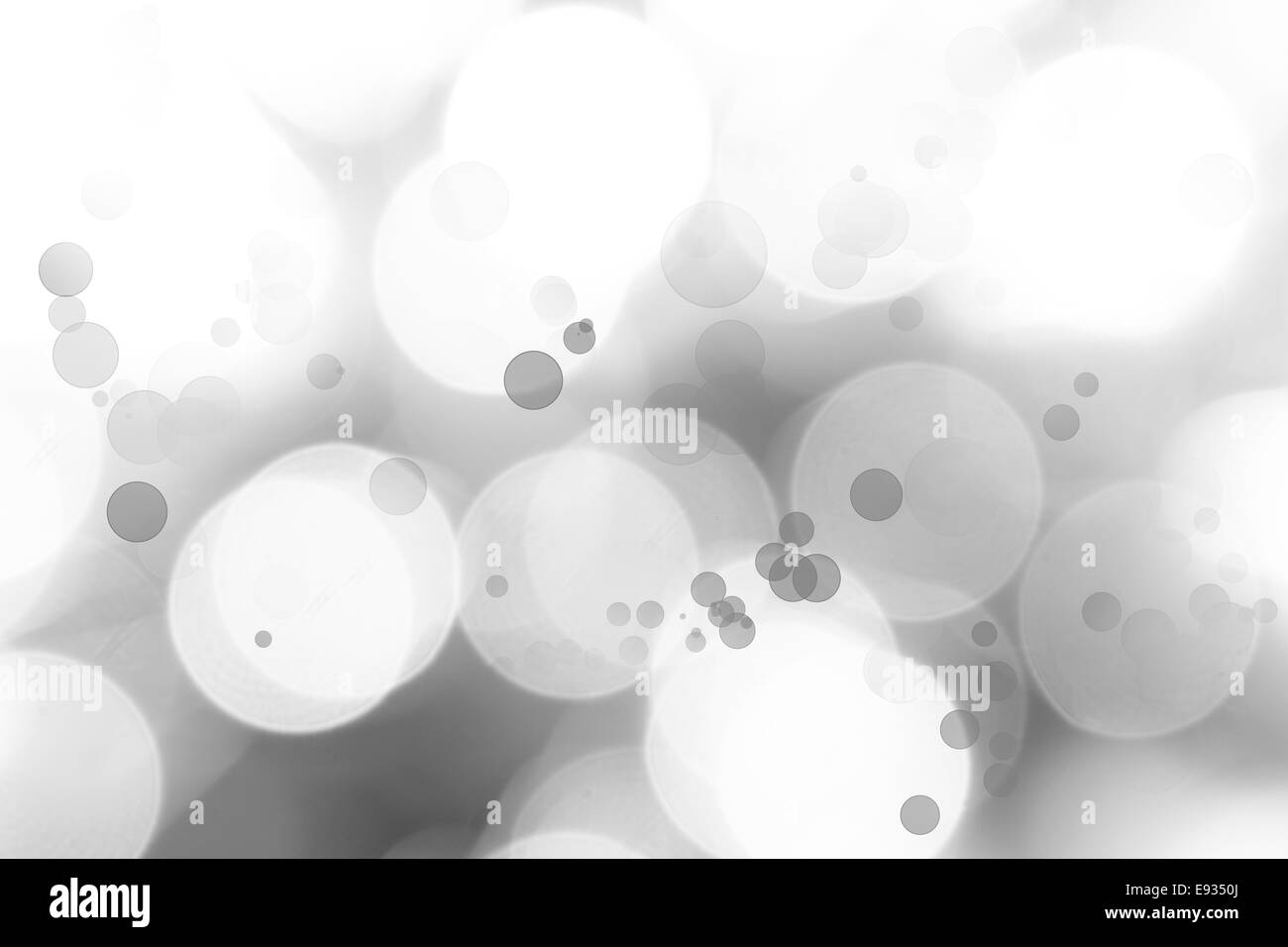 Circles abstract gray background Stock Photo