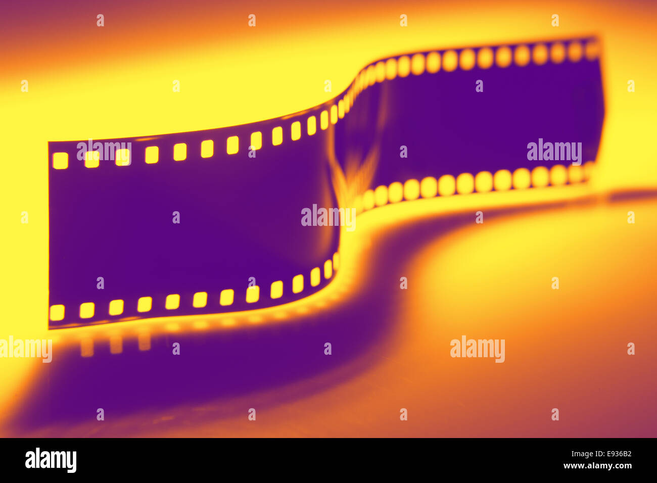 Film strip on bright background Stock Photo Alamy