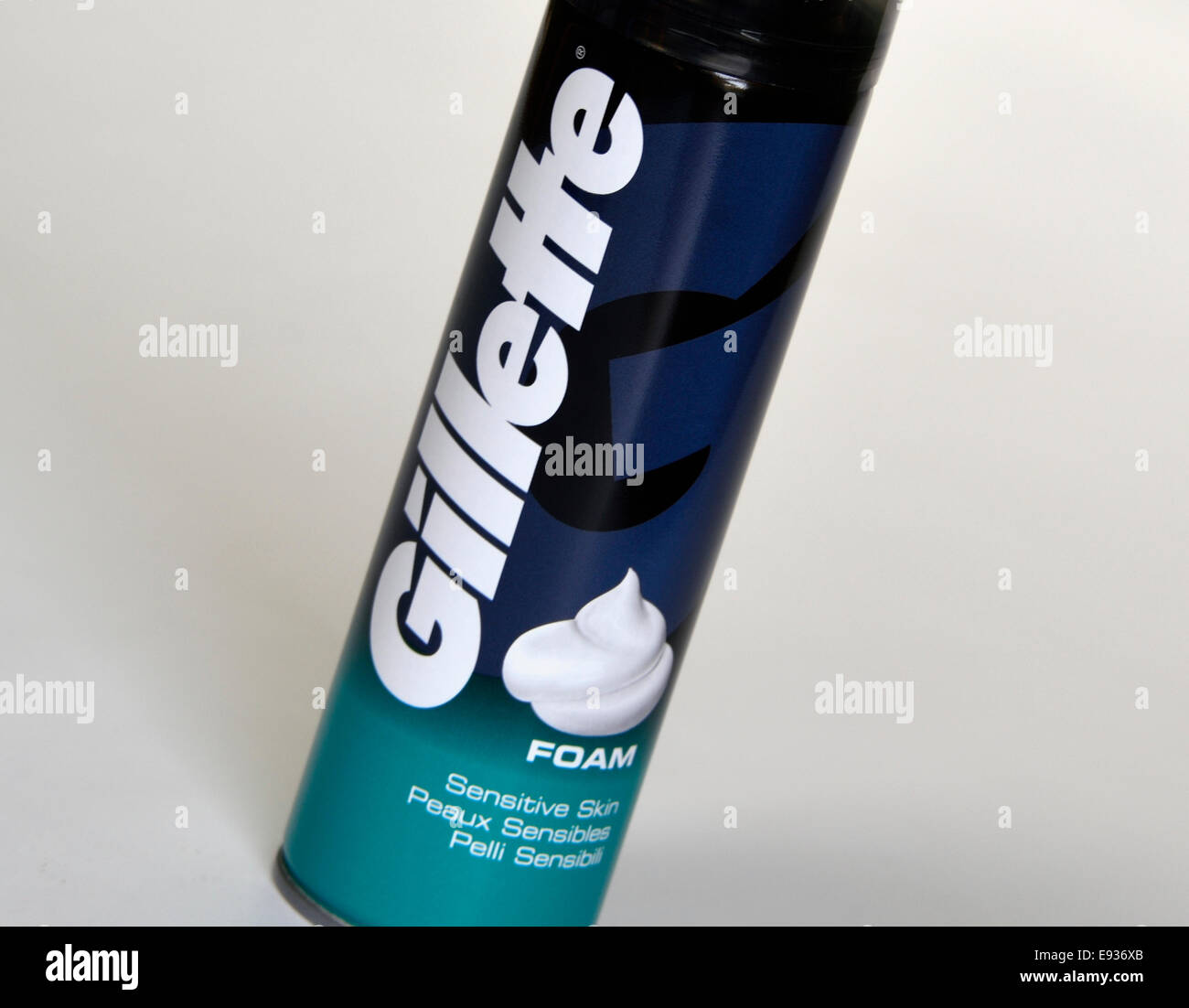 Gillette Shaving Foam Stock Photo Alamy