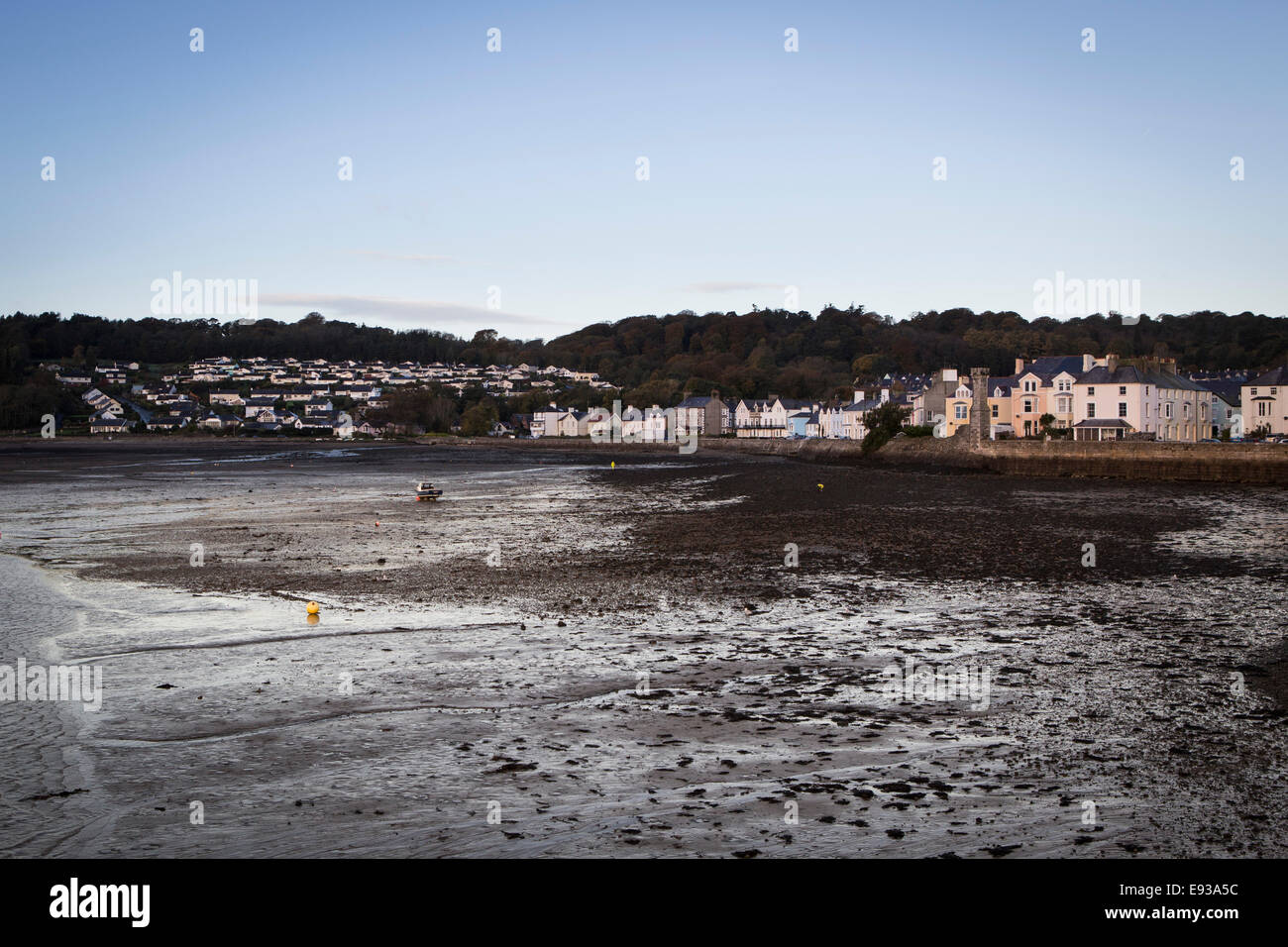 Beaumaris Pier in Beaumaris, Anglesey, North Wales Stock Photo Alamy
