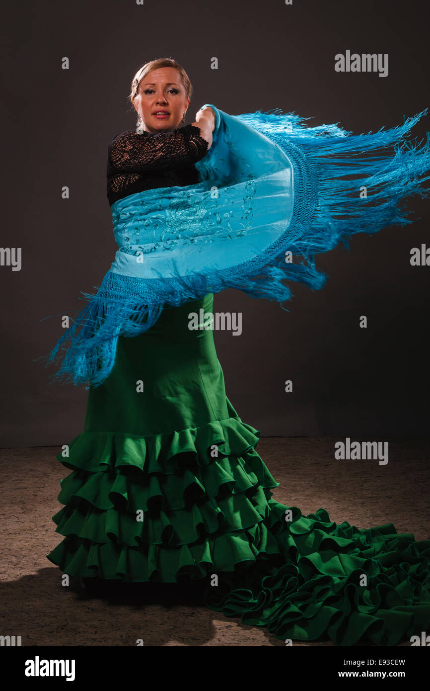Flamenco Dancer Stock Photo