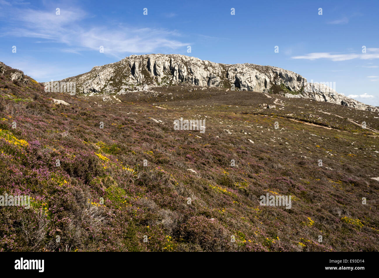 The highest point on Anglesey, There are the reamins of a Bronze Age