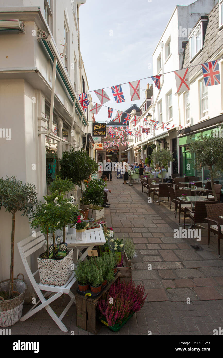 Market street st helier channel hires stock photography and images Alamy