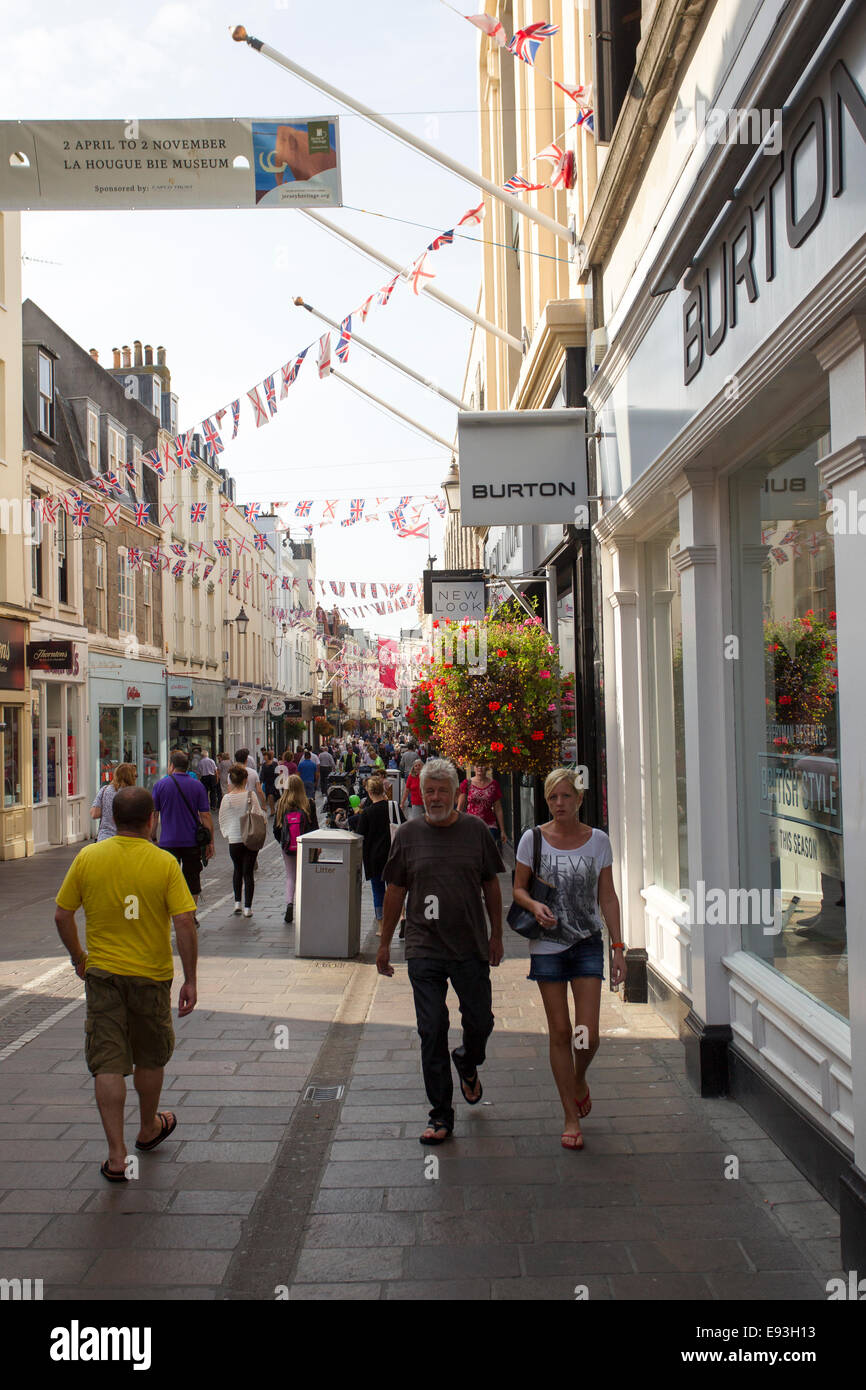 Burton 2-4 King Street St Helier Jersey The Channel Islands Stock Photo -  Alamy