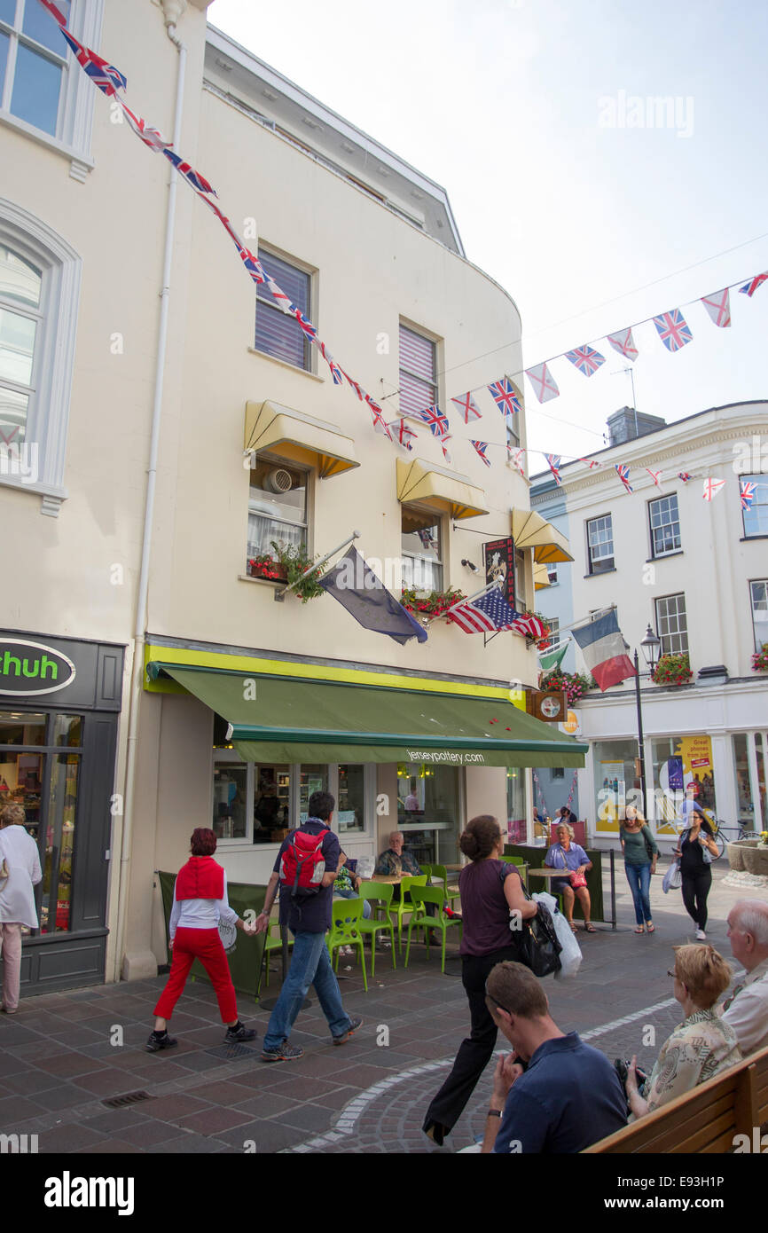 Jersey st helier cafe hires stock photography and images Alamy