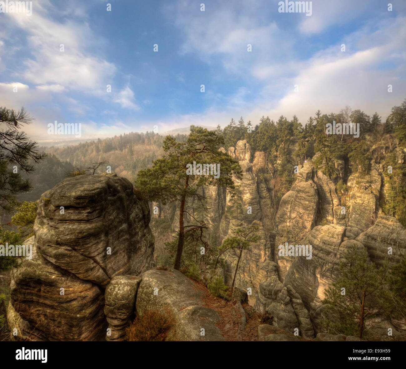 Rock Town in Bohemian Paradise Stock Photo Alamy