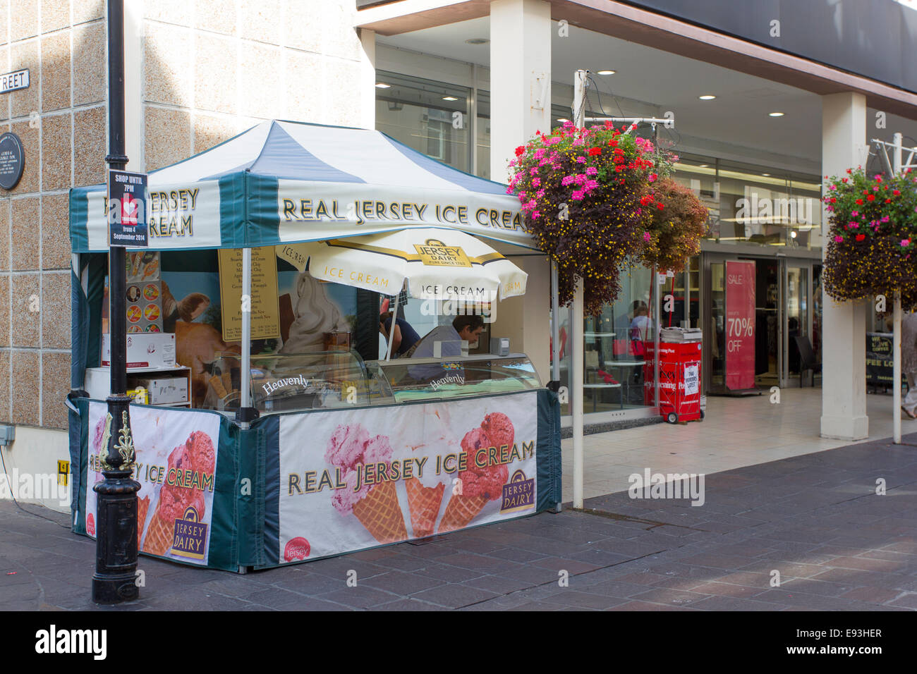 Real Jersey Ice Cream by Jersey Dairy St Helier Jersey The Channel
