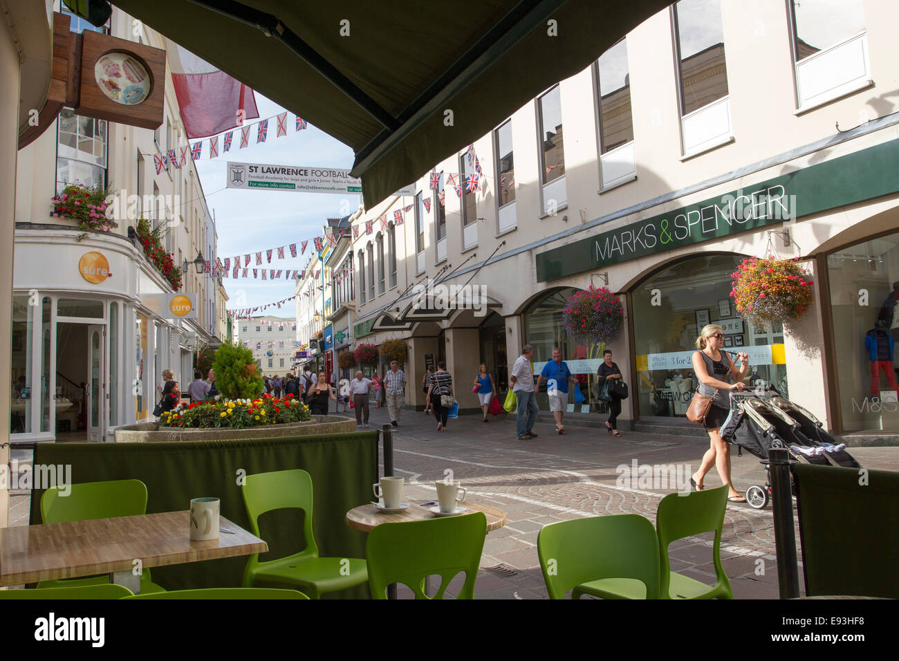 Marks & Spencer St Helier Jersey The Channel Islands Stock Photo Alamy