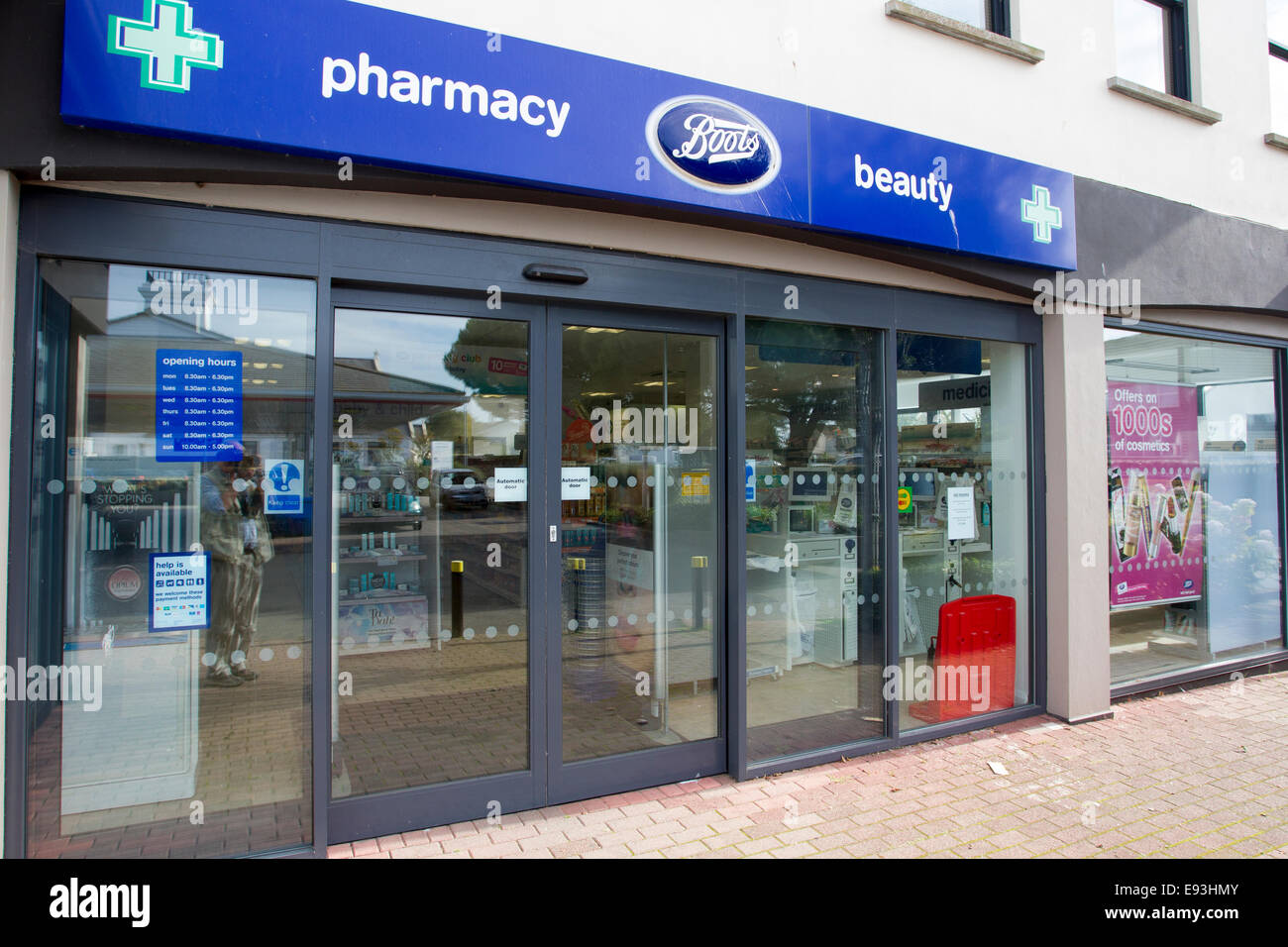 Boots the chemist pharmacy St Peters Jersey Stock Photo - Alamy