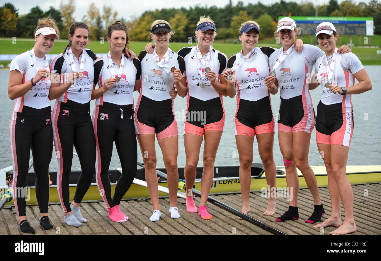 Nottingham, UK. 18th Oct, 2014. British Rowing Championships. Leander