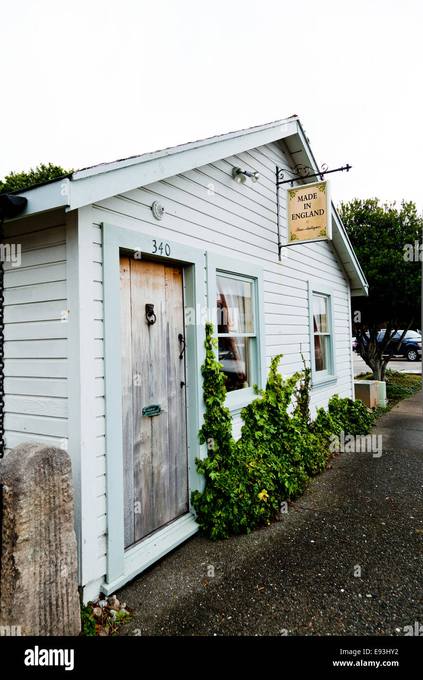 Shop called Made in England in Oregon USA Stock Photo