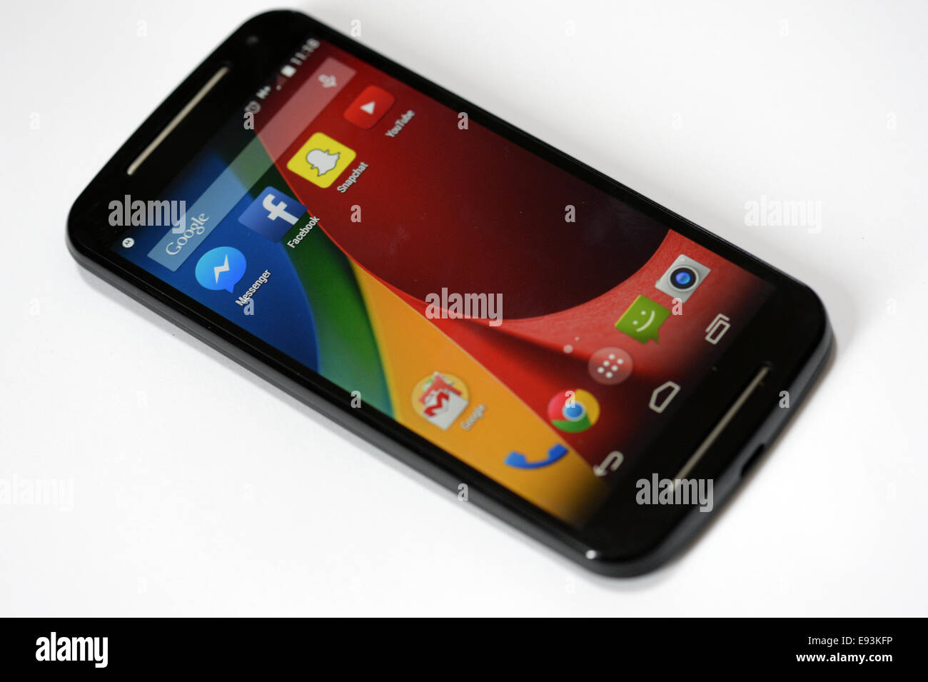 Motorola Moto G 14 Second Generation Model Mobile Phone Android Stock Photo Alamy