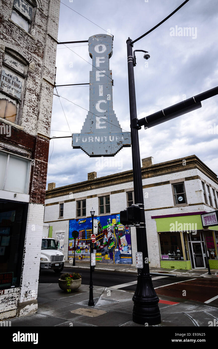 Thomas Brothers Office Furniture Sign, Former Springfield Seed Company