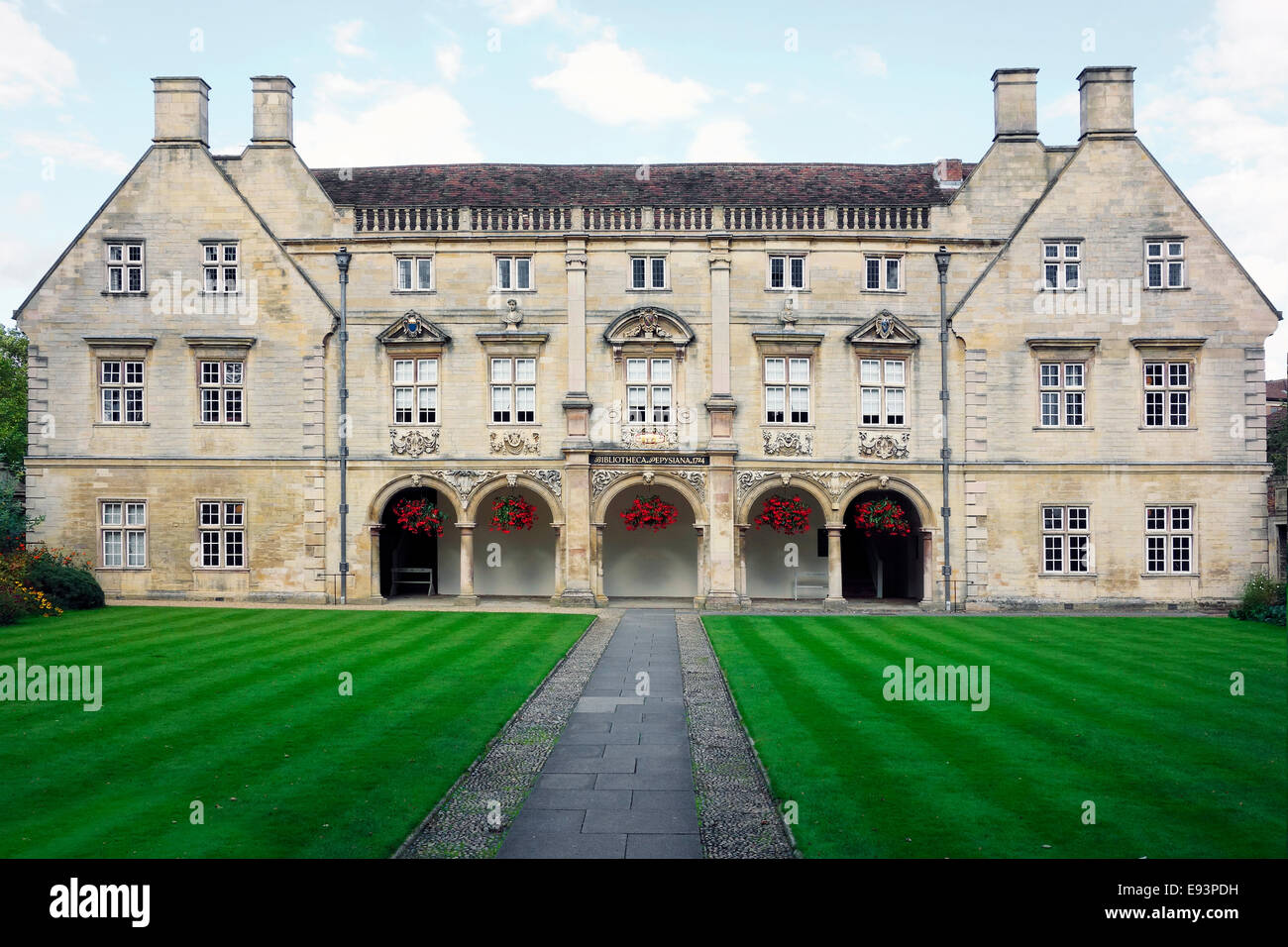 Magdalene College Cambridge University England Stock Photo