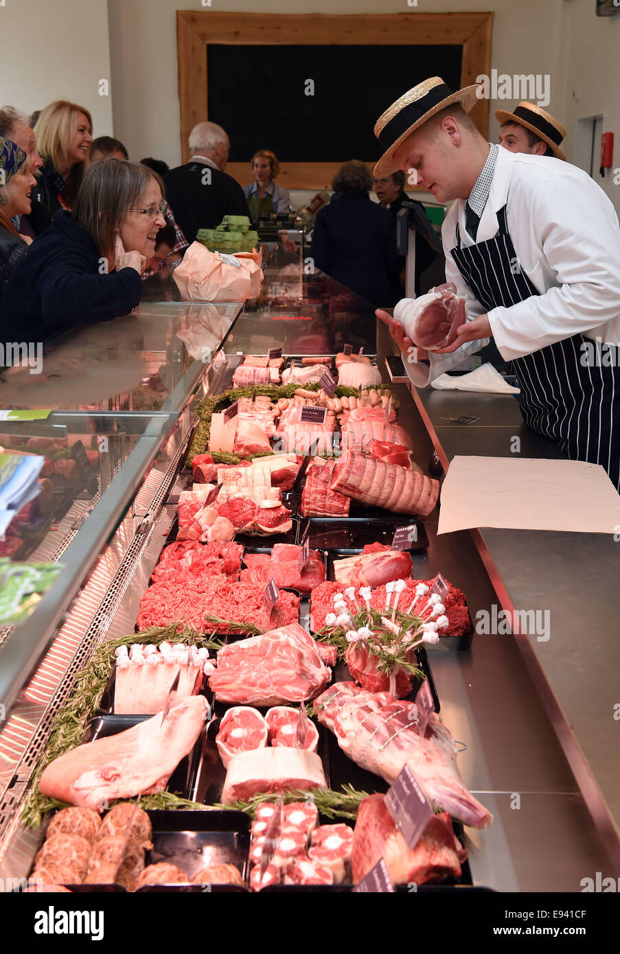 British butchers hi-res stock photography and images - Alamy