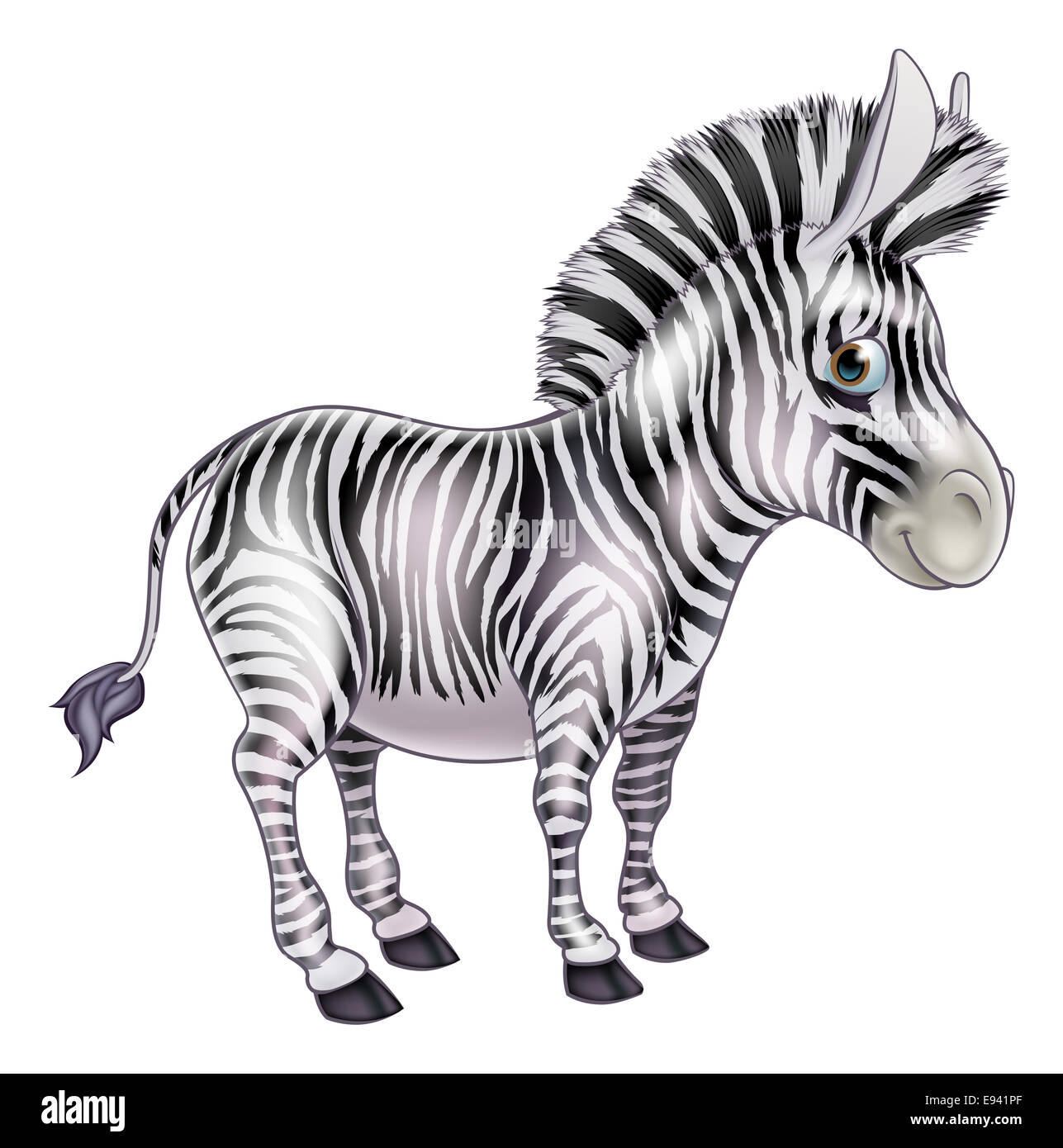 A cute childrens cartoon zebra animal character Stock Photo - Alamy A cute childrens cartoon zebra animal character Stock Photo - Alamy