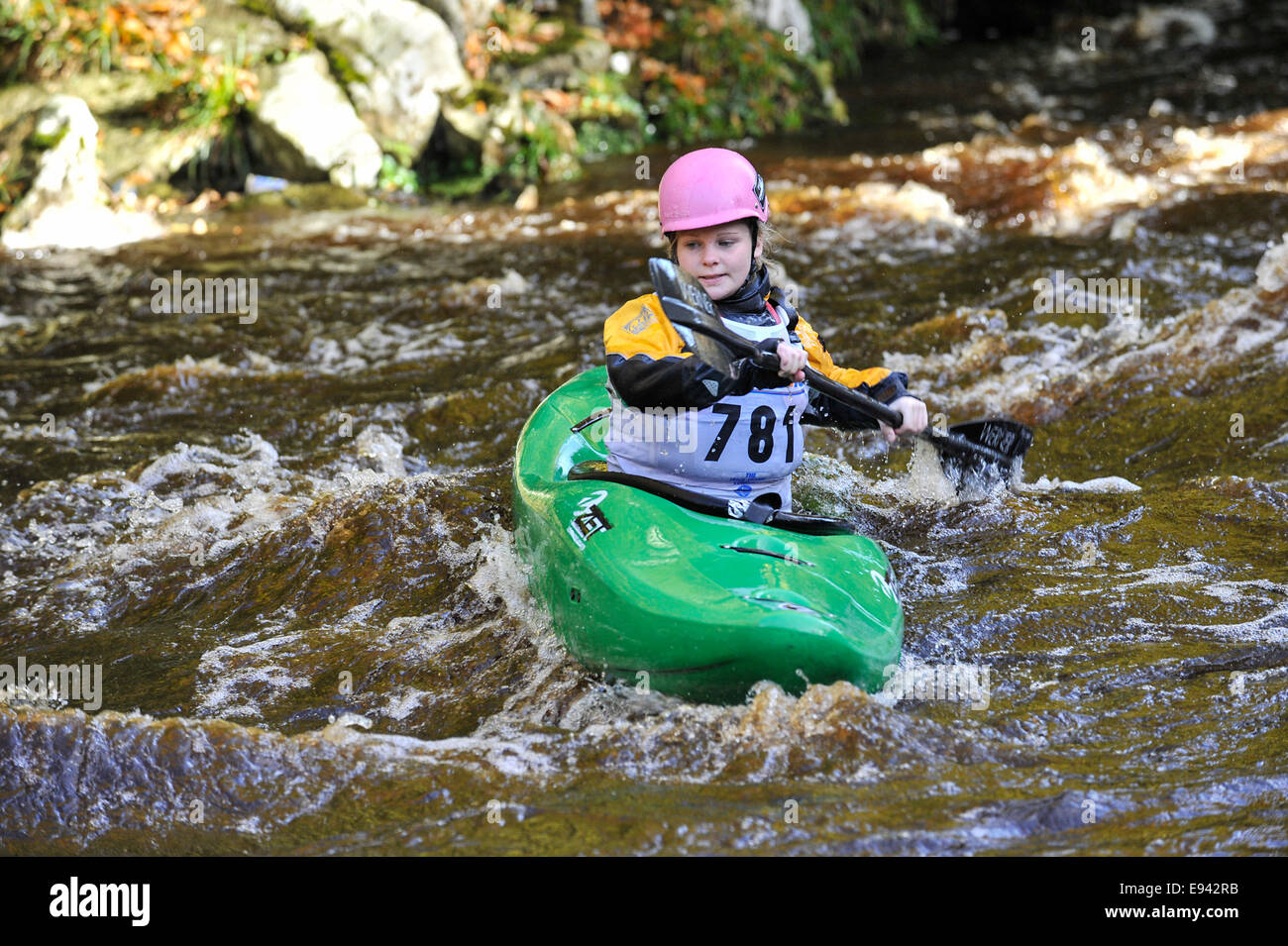 Stock Photo - Kayaking competition, Buncrana, County Donegal, Ireland.  ©George Sweeney /Alamy Stock Photo